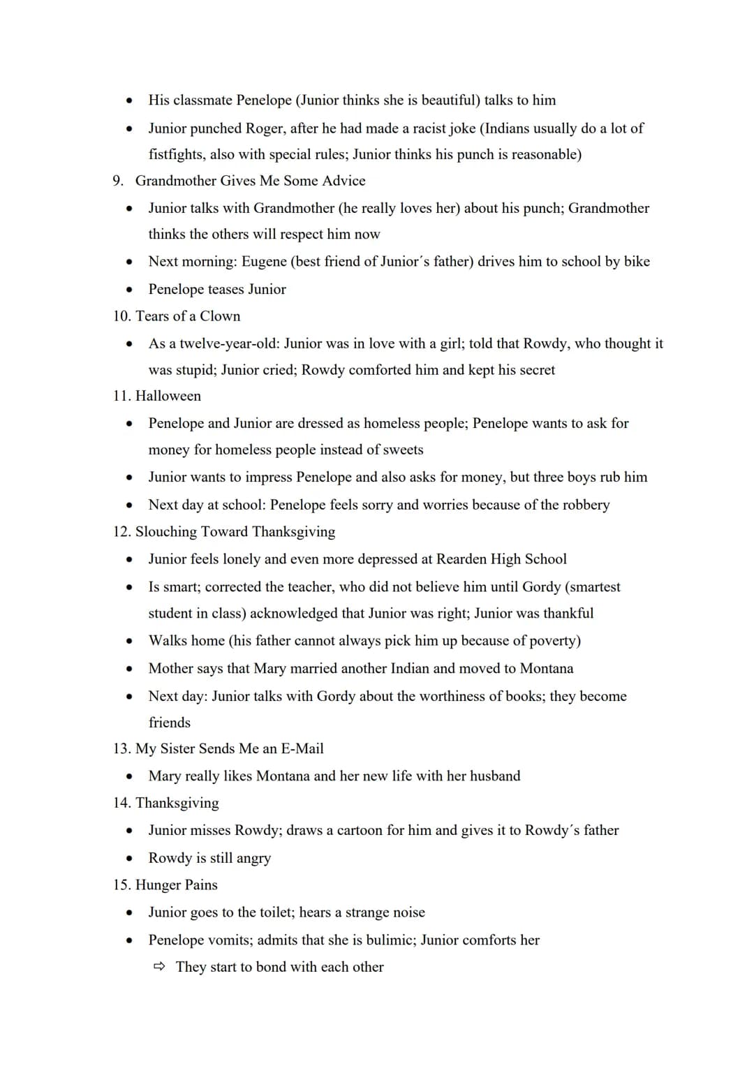 Reading log on
,,The Absolutely True Diary of a Part-Time Indian",
written by Alexie Sherman
B
REZ
HOPE
HOME ???
pamumuza 3.1 1. The Black-E