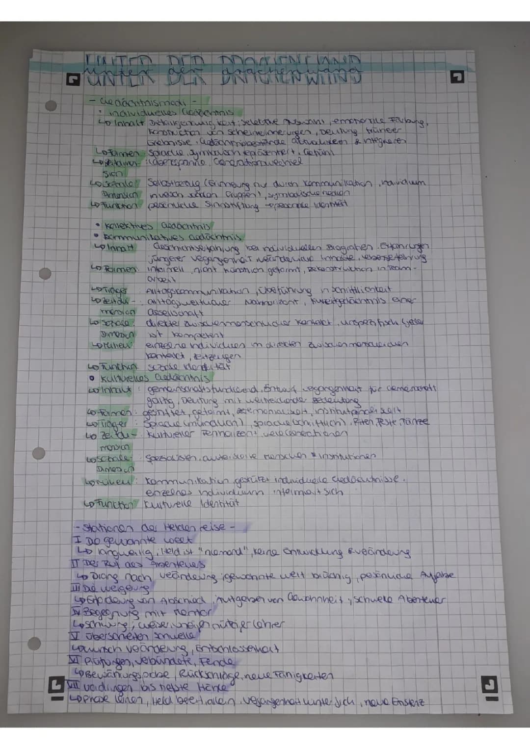 Unter der Drachenwand 