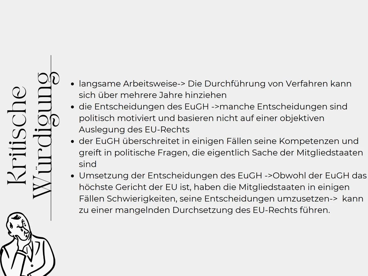 CVRIA
COUR DE JUSTICE
DE L'UNION
EUROPÉENNE
Der
Europäische
Gerichtshof Europäischer
Gerichtshof
01
Generelle
Informationen
04
Aufgaben
des 