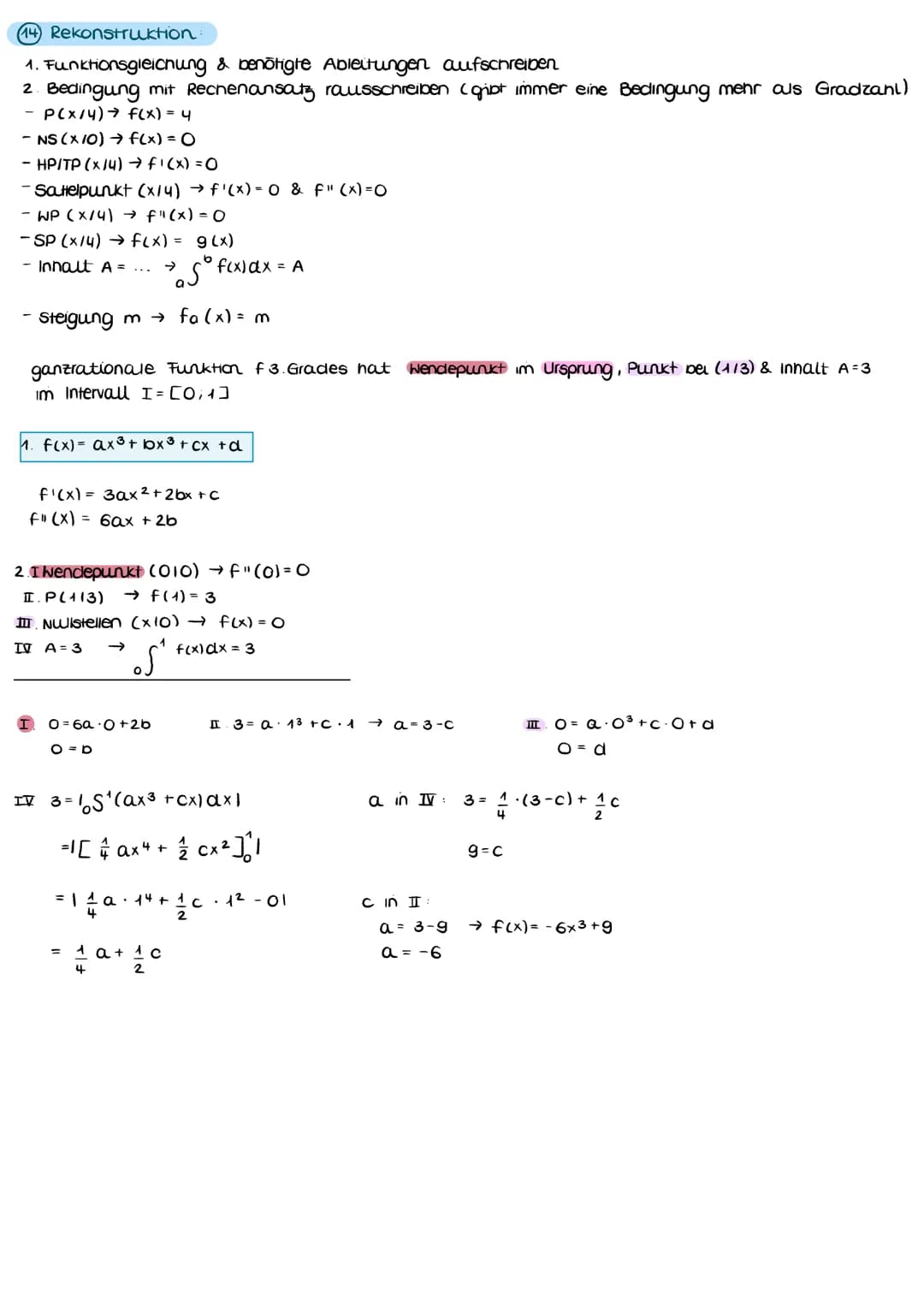 Streifenmethode des Archimedes axa:
Ober- & Untersumme
1. untersumme bilden
1.1 Parabel unternaub mit Rechtecken (Abschnitte müssen gleich g