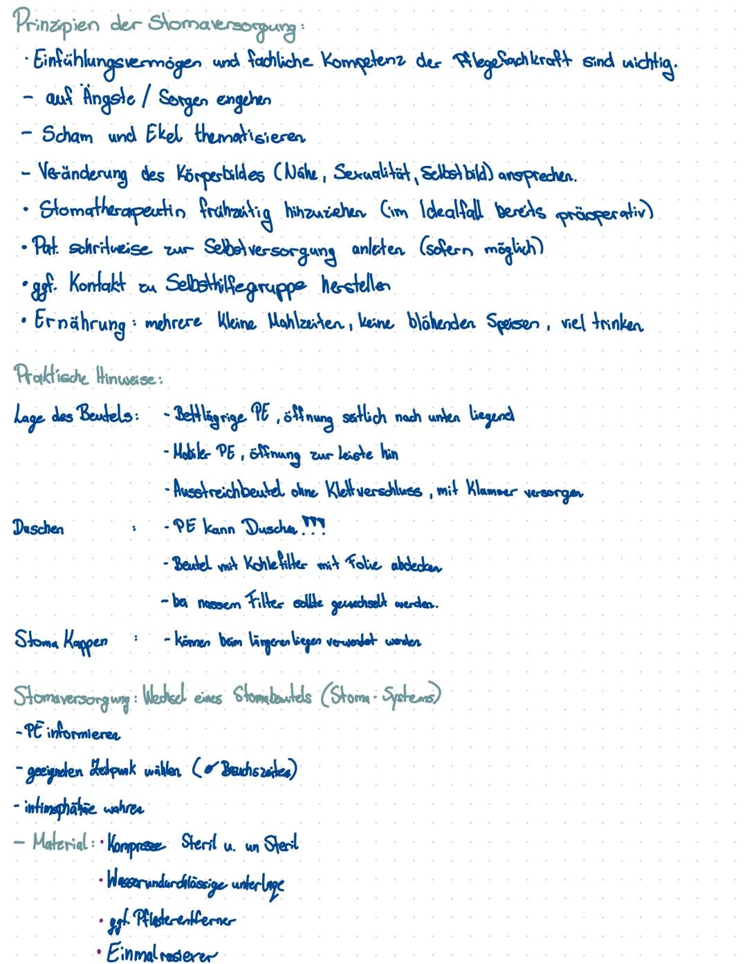 Stoma
Definition:
Künstliche, operative Öffnung
eines
Hohlorgans
(2.b. Darm, Blase, Luftröhre u.s.w)
zur Körperoberfläche.
Unter dem Begriff