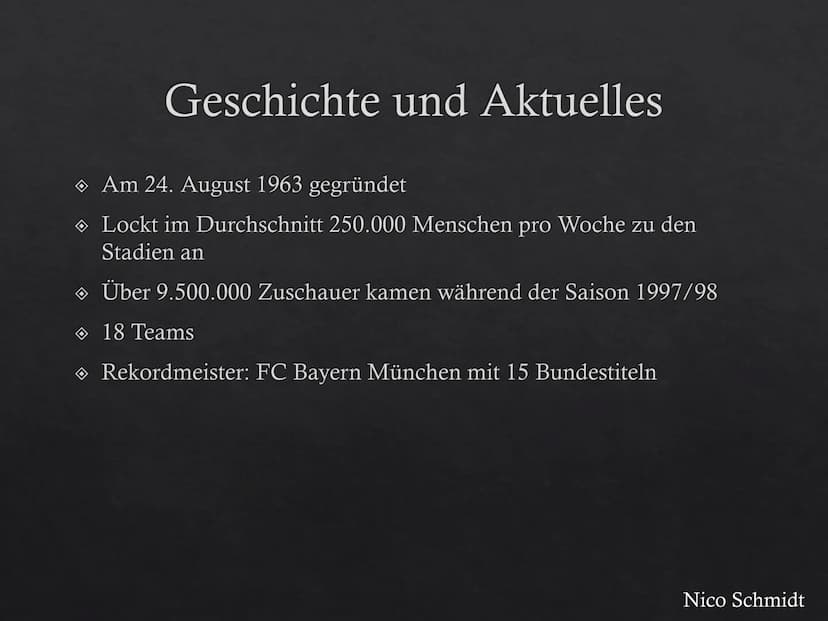 Fußball in Deutschland
Nico Schmidt Deutscher Fußball-Bund
DEUTSCHER
明
FUSSBALL-BUND
Nico Schmidt Geschichte
A
Am 28. Januar 1900 gegründet
