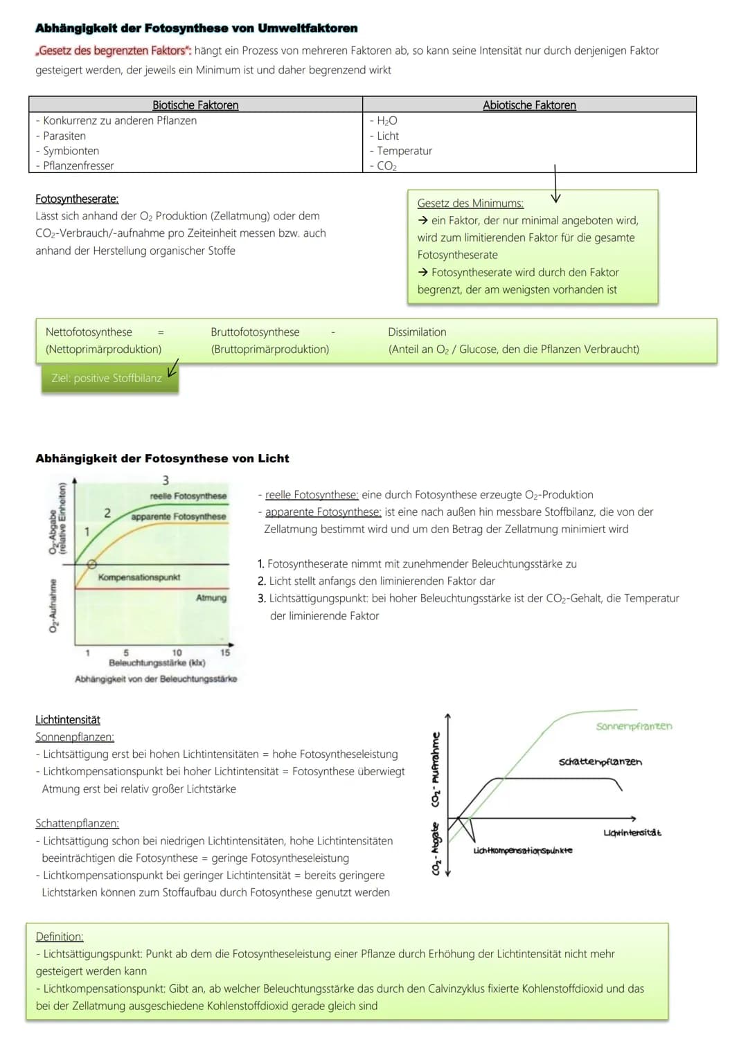 Fotosynthese
Ablauf:
1. Lichtabhängige Reaktion
Vorbereitung → Vorabi 2024 Niedersachsen → Biologie LK
(Lichtreaktion/Primärreaktion)
2. Lic