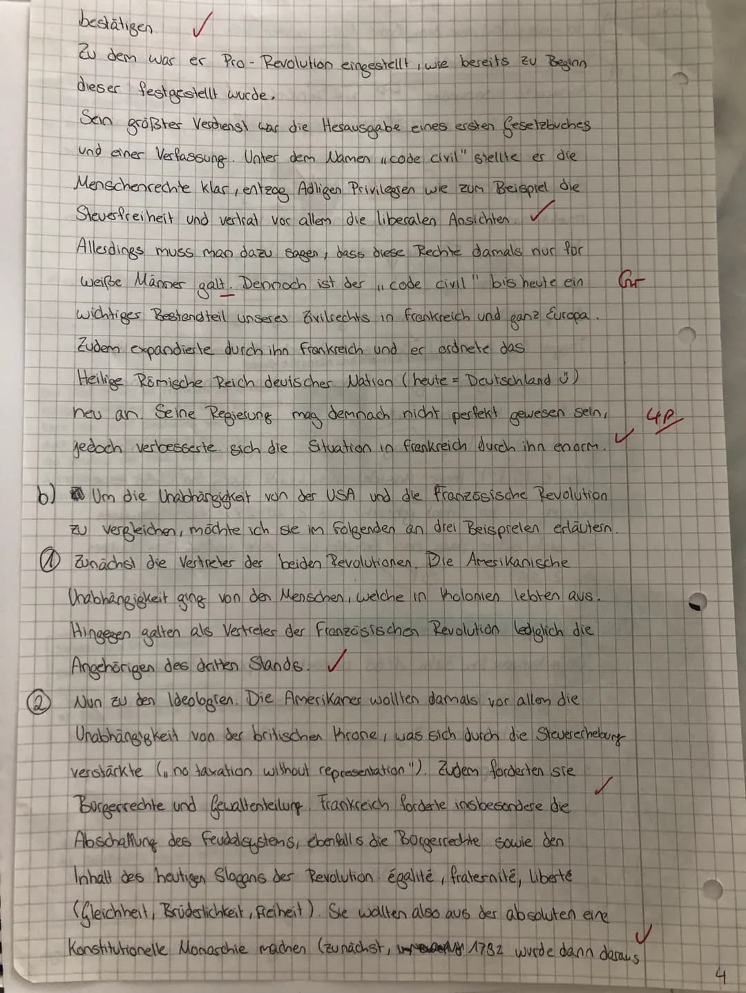 10
5
15
20
25
30
Name
Leonie
Punkte
27,5
/30P
1. Klausu
Datum
Mündl. Zischenstand Note
Thema: ,,Revolutionen" in den USA und Frankreich
M1: 