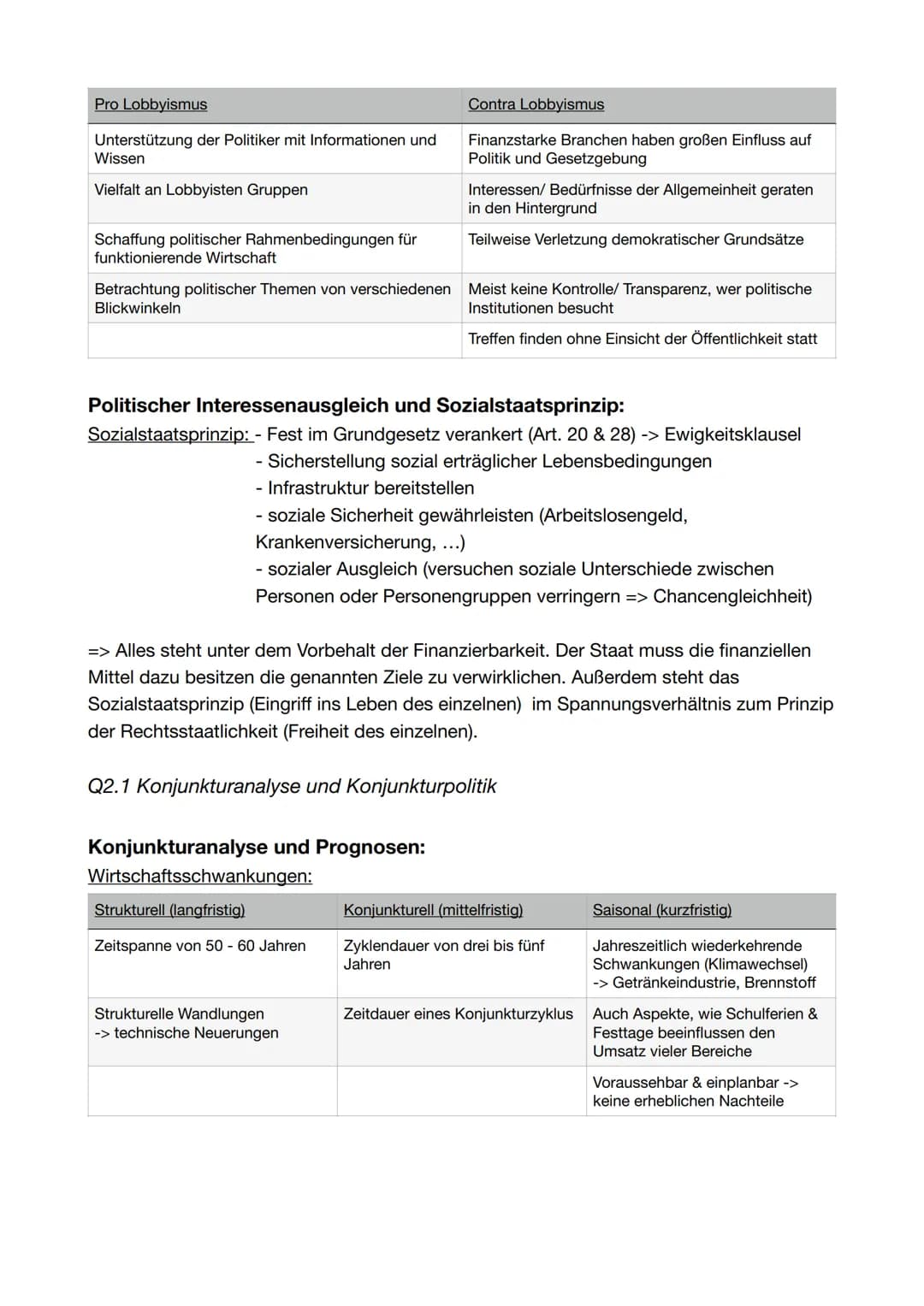 Konjunkturprognosen:
Prognosen dienen zur Einschätzung der künftigen Wirtschaftsentwicklung. Je nach
Institut und Verband können sich diese 