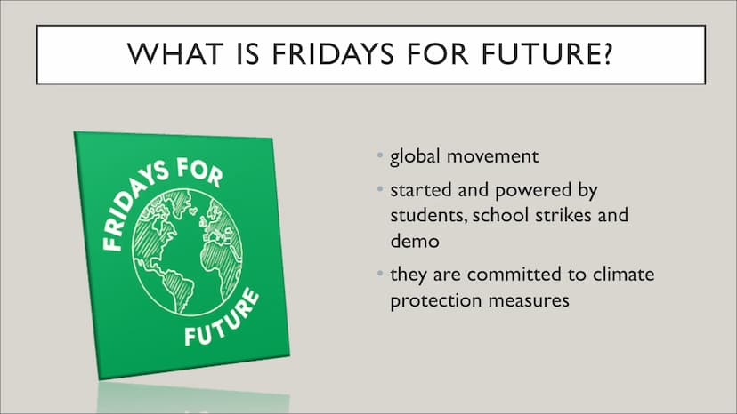 STRUCTURE
1. What Fridays for future?
2. Where does it come from
and where is it?
3. Greta Thunberg
4. Reasons and goals
5. Critism and pro