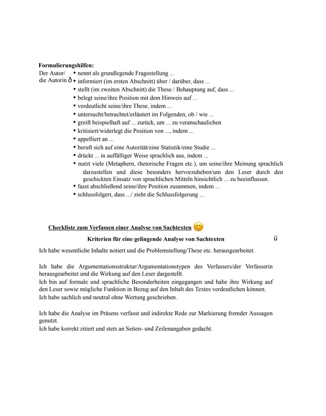 Gymnasium Stolzenau
Einen argumentativen Sachtext analysieren
Aufbau:
Deutsch/EF
1. Einleitung: Hier informieren Sie (den Leser) über Autor,