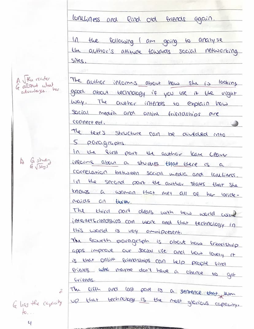 5
10
15
20
Exam No. 2- GK E EF
Topic: Meeting people - online and offline
Part A: Reading and Writing
Date: 17/12/2019
My best friendships h