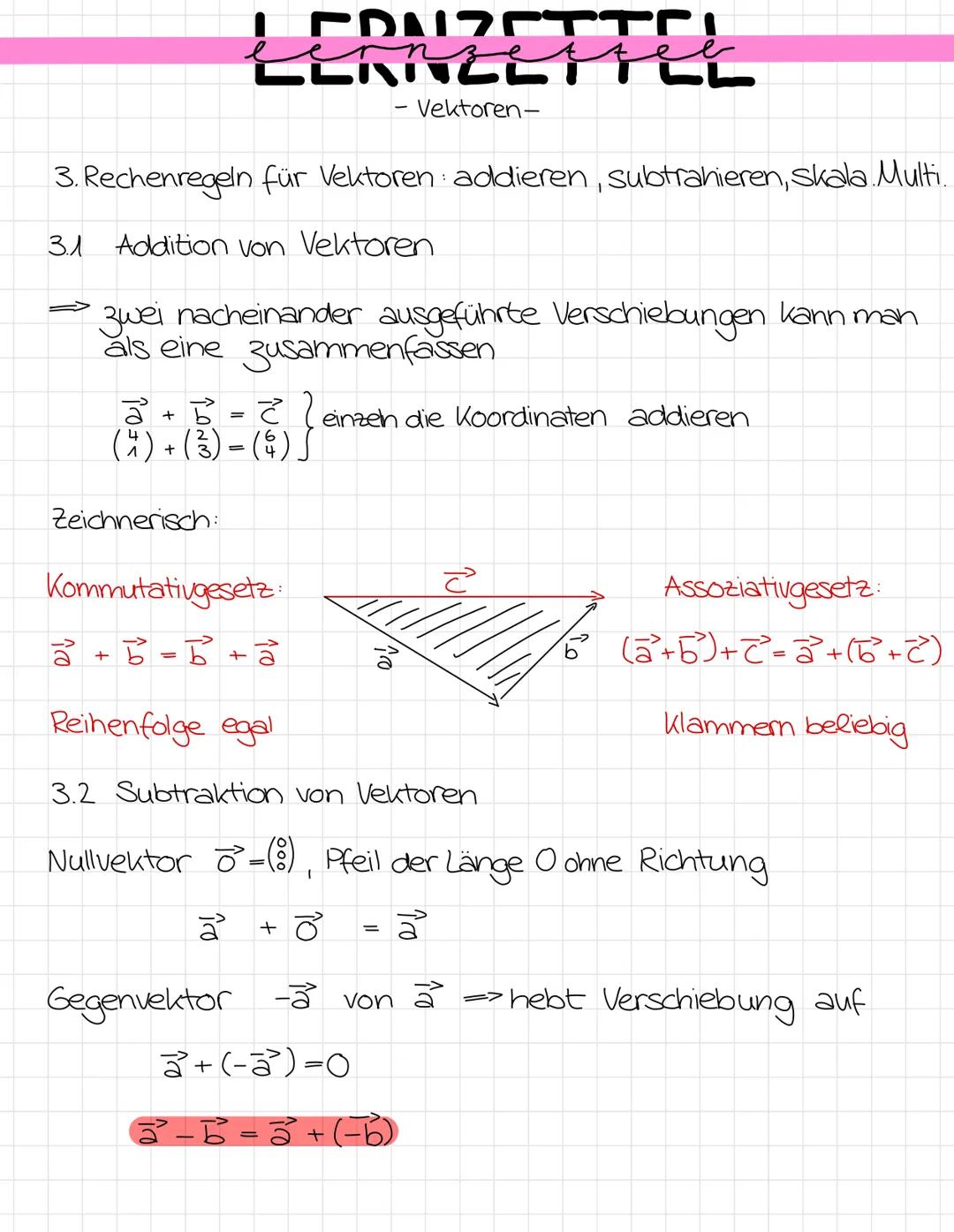 # LERNZETTEL

- Orientieren im Raum -

1. Kartesisches Koordinatensystem (KO-System) & Punkte/Objekte zeichnen

A. Punkte in der Ebene

Die 