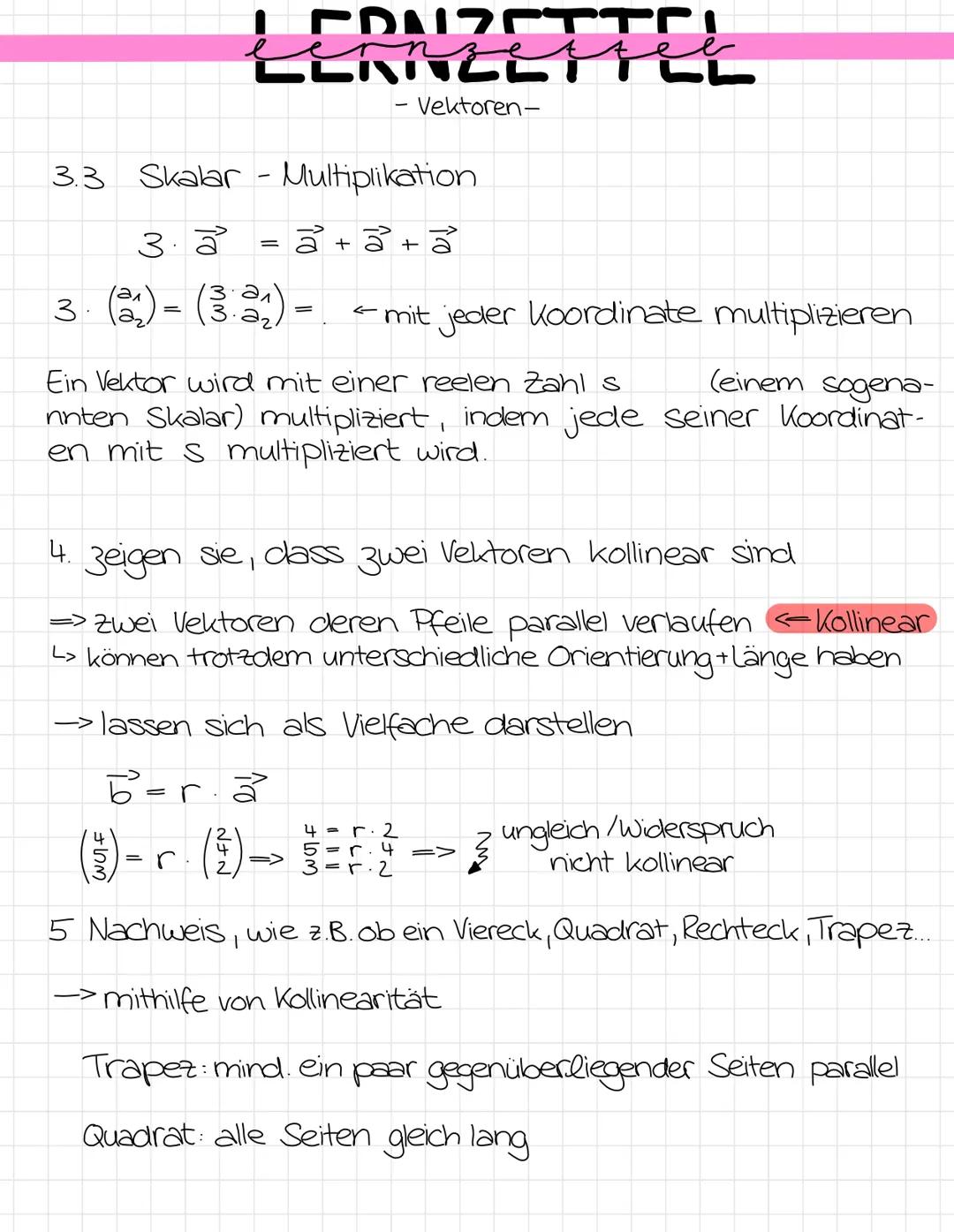 # LERNZETTEL

- Orientieren im Raum -

1. Kartesisches Koordinatensystem (KO-System) & Punkte/Objekte zeichnen

A. Punkte in der Ebene

Die 