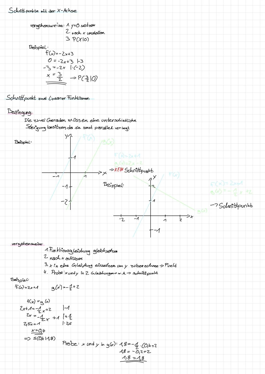 # Linare tunktionen

Linare Funktionen beschreiben ein Linegres verhältnis zwischen zwei Variablen

Graphische Darstellung: Gerade

Funktion