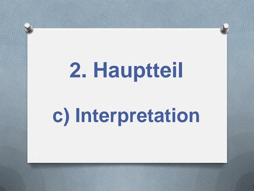 Aufbau einer
Gedichtanalyse 1. Einleitung
Einleitungssatz
2. Hauptteil
Inhaltsangabe. Analyse, Interpretation
3. Schluss
Bewertung 1. Einlei
