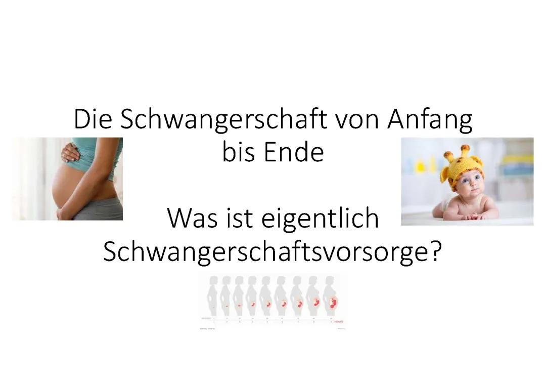 Die Schwangerschaft 