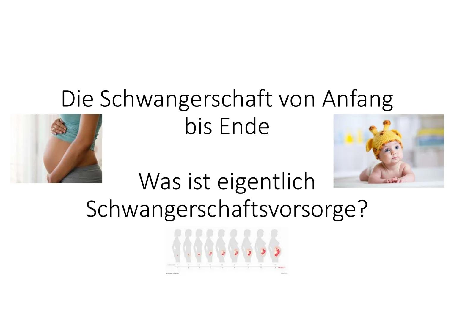 Die Schwangerschaft von Anfang
bis Ende
Was ist eigentlich
Schwangerschaftsvorsorge? Anzeichen einer Schwangerschaft
Müdigkeit
• Übelkeit
●
