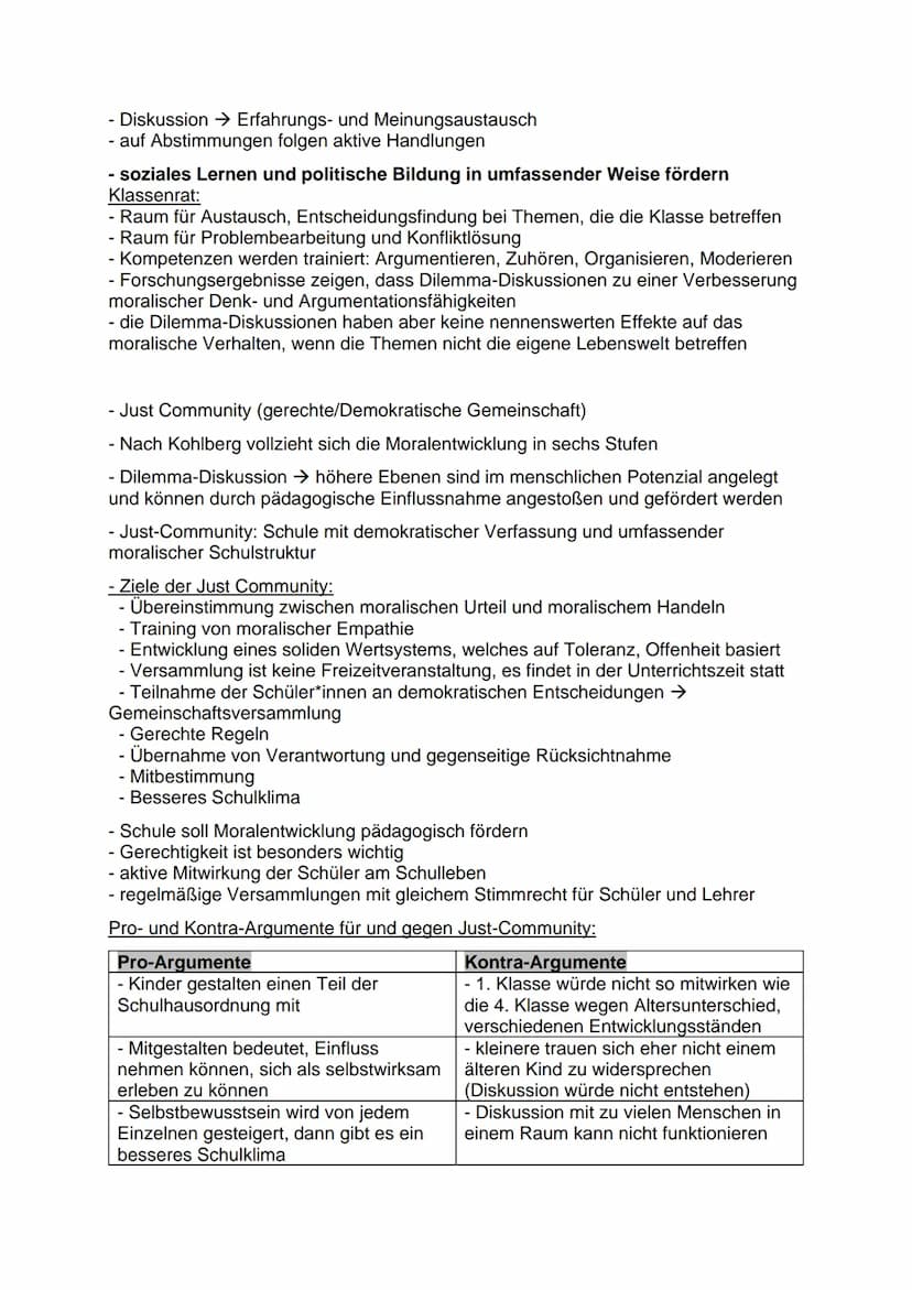 -
Lawrence Kohlberg (1927-1987) ist ein amerikanischer
Entwicklungspsychologe, er hat ,,Just Community" für amerikanische Schulen
entwickelt