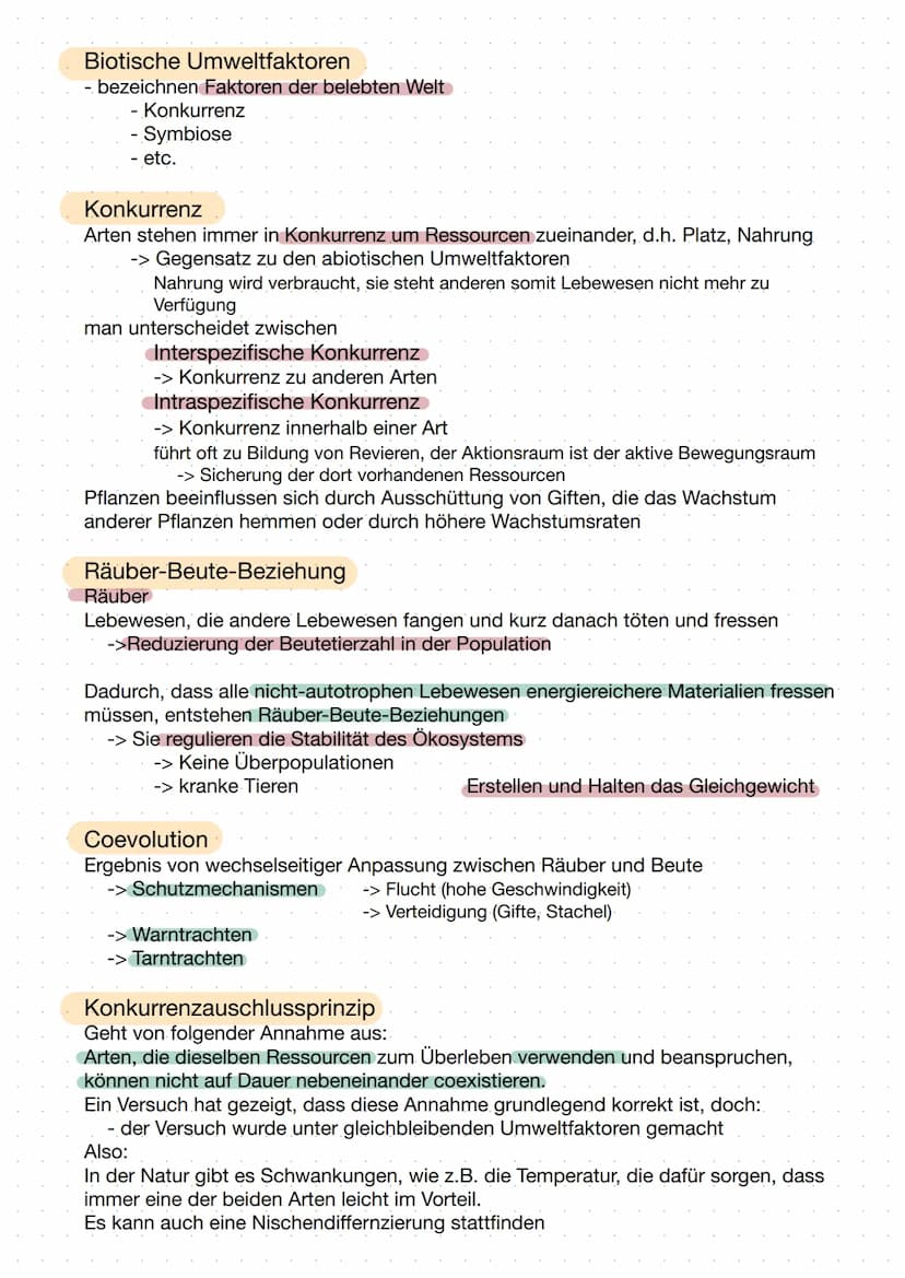 Ökologie- Abiotische Umweltfaktoren:
- bezeichnet Faktoren der unbelebten Welt
Temperatur
Licht
etc.
Sie kennzeichnen und schaffen den Leben