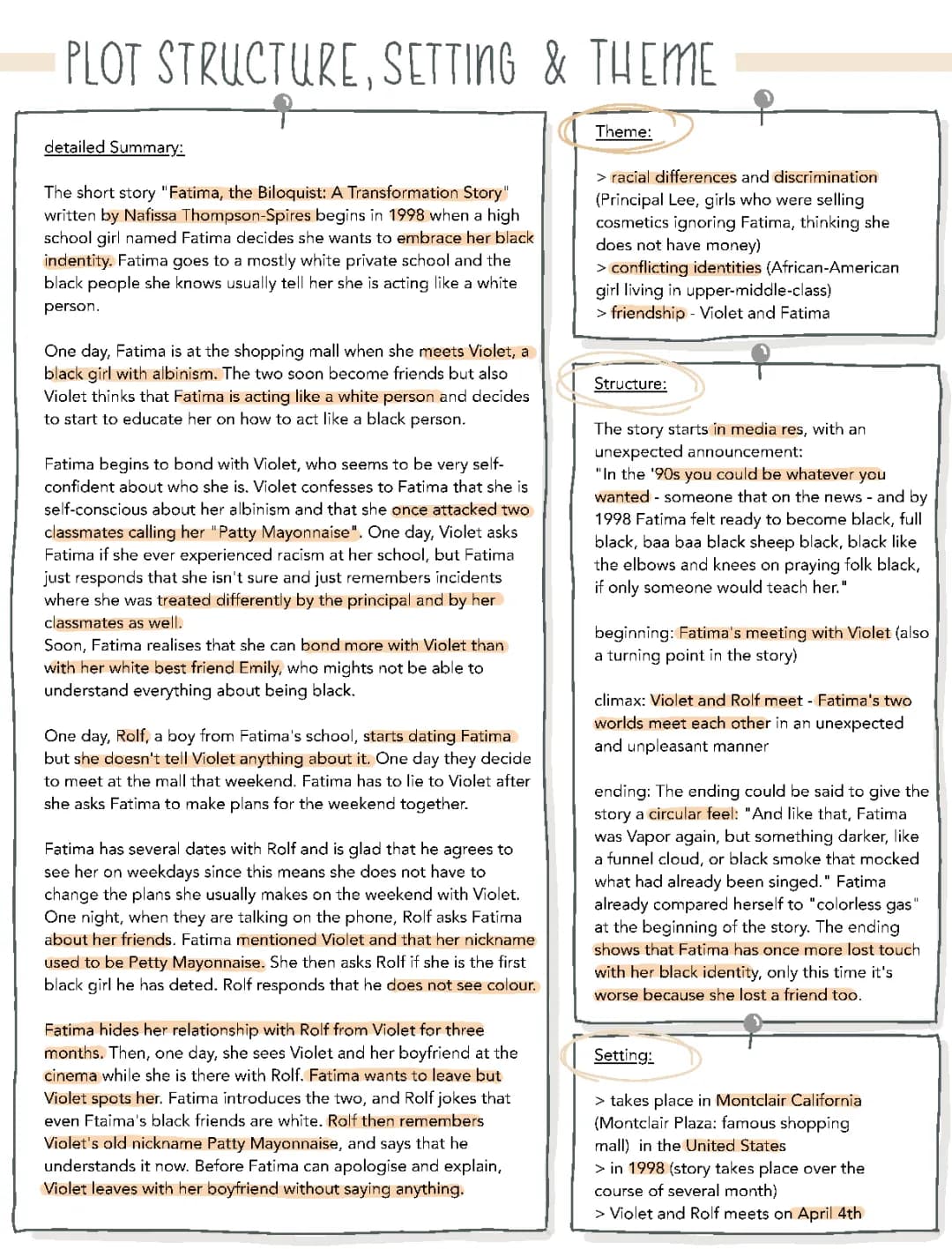 Fatima, the Biloquist: A Transformation Story Summary and Analysis