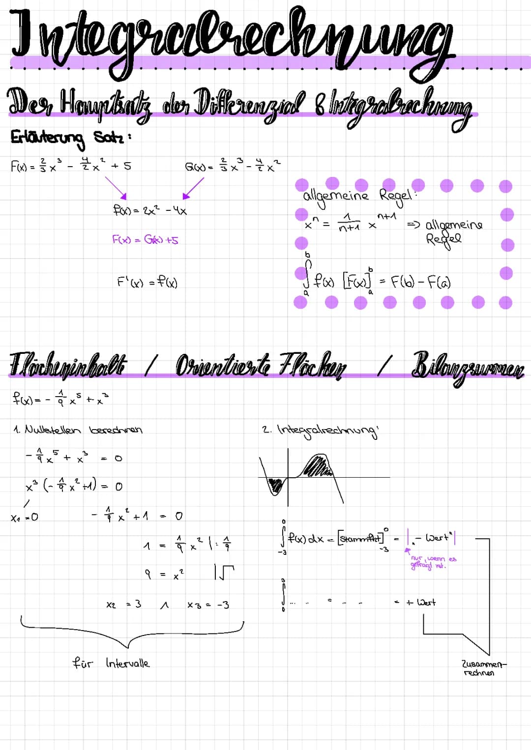 Integralrechnung 