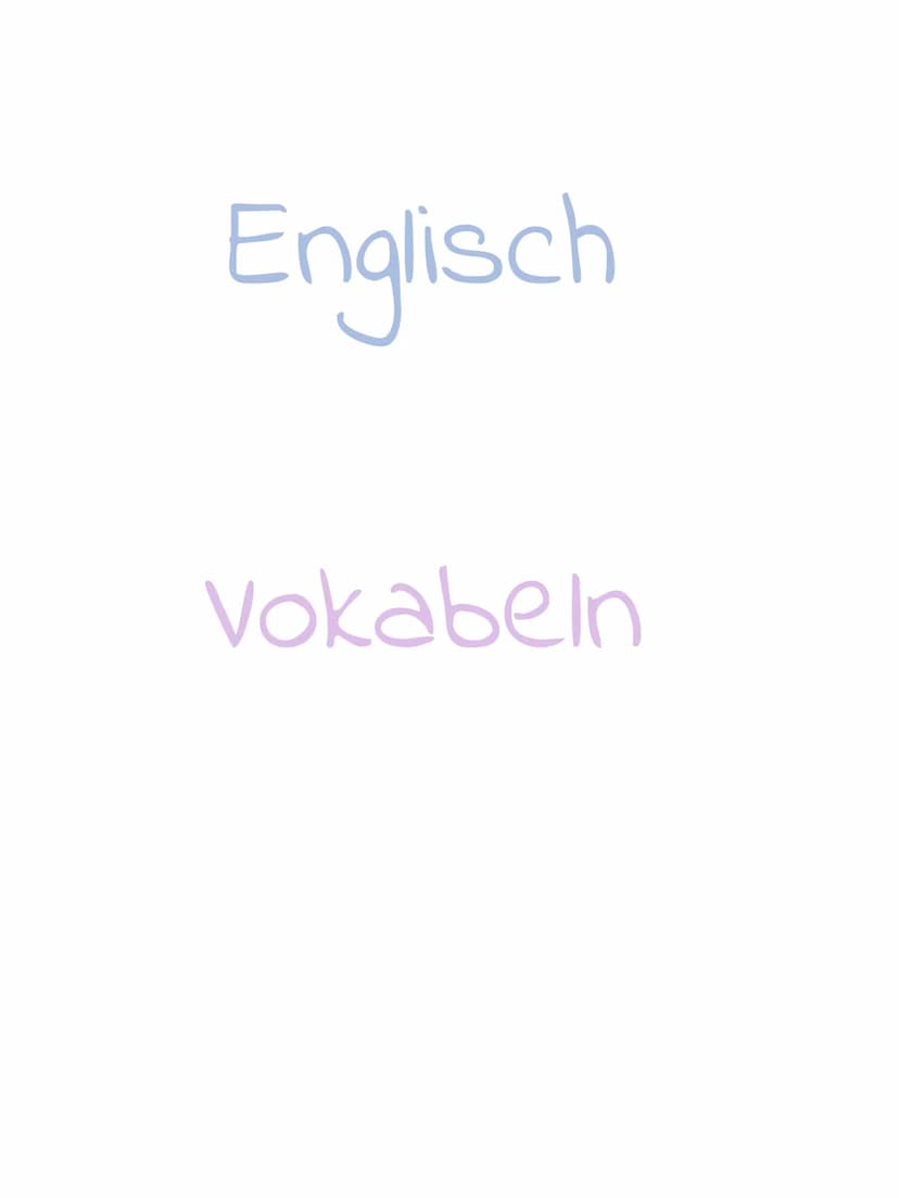 I
I
I
I
7 Englisch
Vokabeln Mathe
→ maths
Englisch →> english
Deutsch -> german
School
Naturwissenschaften → science.
Sport → PE
Religion →R