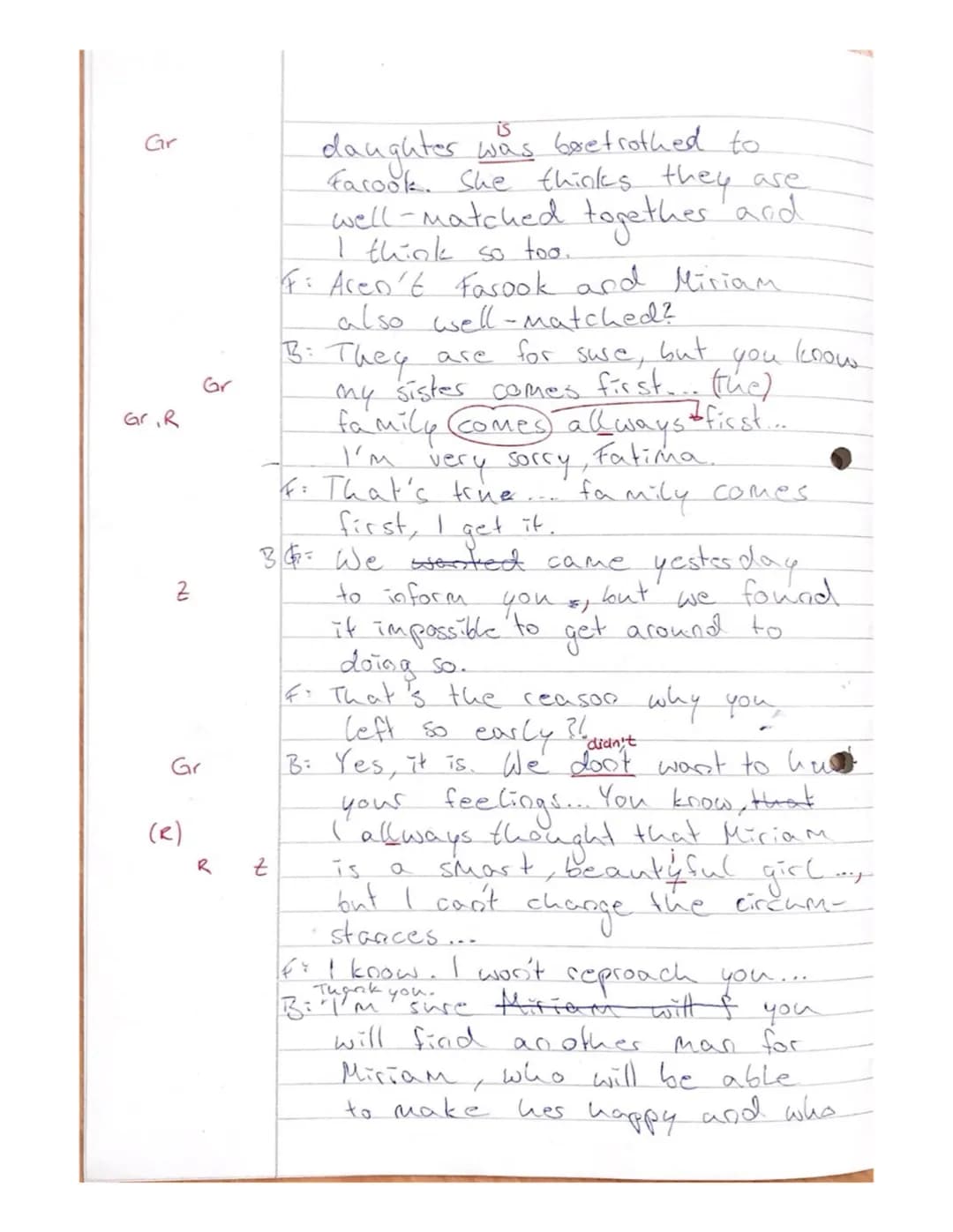 English J1 - Sehr
10
EXAM 1: Multicultural Britain
Name: Jacqueline
Credits: 28 /35
2019/2020
Grade:
(12) 1096 )
Well done! Sch
Good Luck
A 
