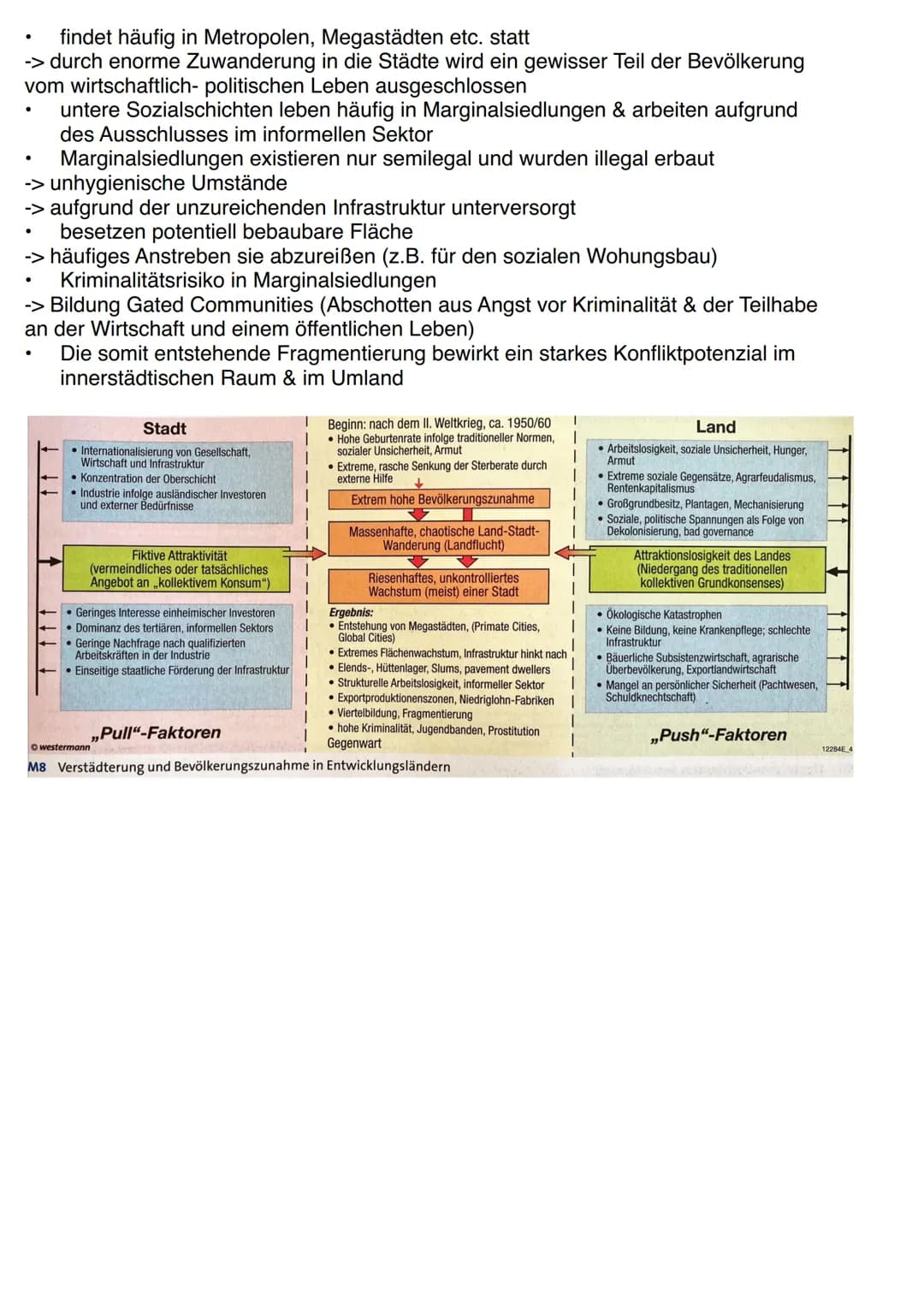 5. Stadtentwicklung und Stadt
strukturen
5. ^ Merkmale, innere Differenzierung und Wandel von
Stadten
5.2 Metropolisierung und Marginalisier