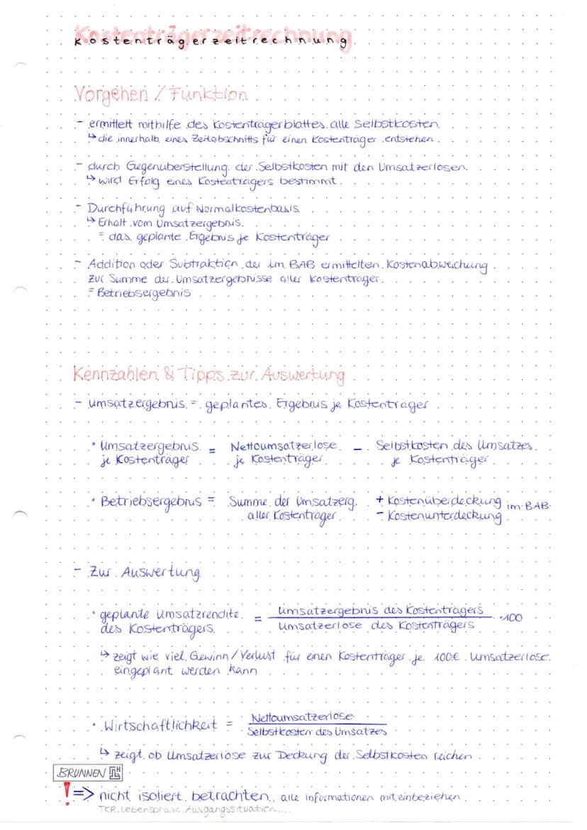 
<h2 id="vollkostenrechnung">Vollkostenrechnung</h2>
<p>Der Ansatzpunkt der Vollkostenrechnung sind die gesamten anfallenden Kosten, die in 