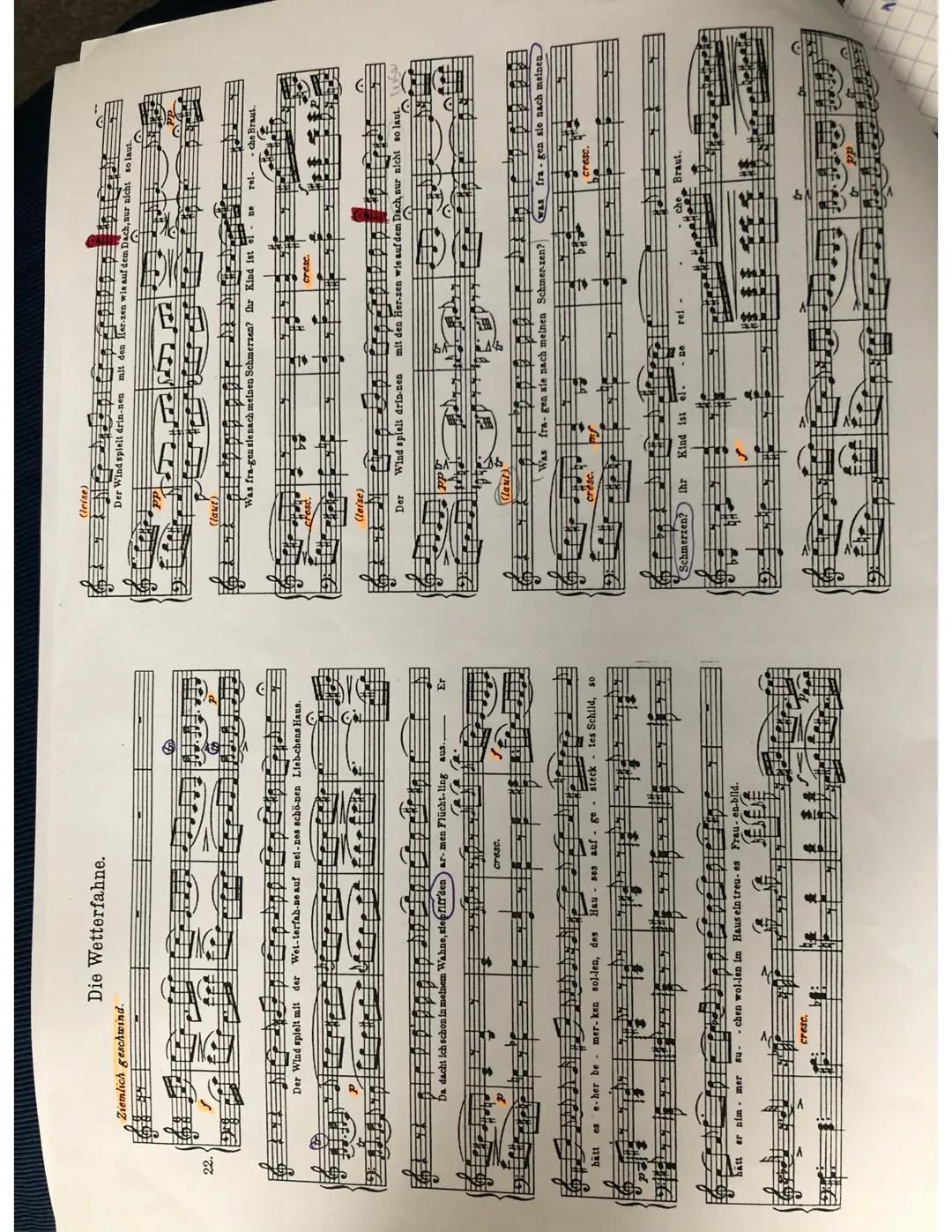 Winterreise & Harmonielehre - Beste Interpretation und PDF Übung