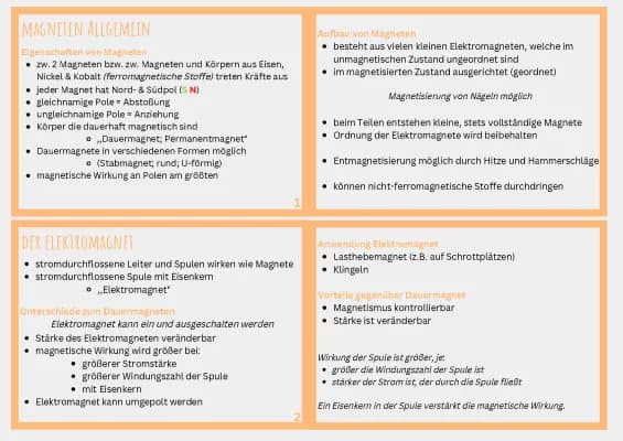 Know Magneten - Elektromagneten - Magnetfelder - Gleichstrommotor - Elektromotor - Elektromagnetische Induktion + Induktionsgesetz - Lenzsche's Gesetz - Selbstinduktion thumbnail