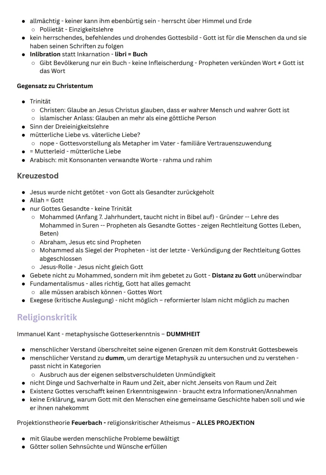 STUDY PLAN
Religion - mündliches Abitur
Christologie
Lehre von der Person und dem Werk Christi
Unterscheidung: historischer Jesus (biographi