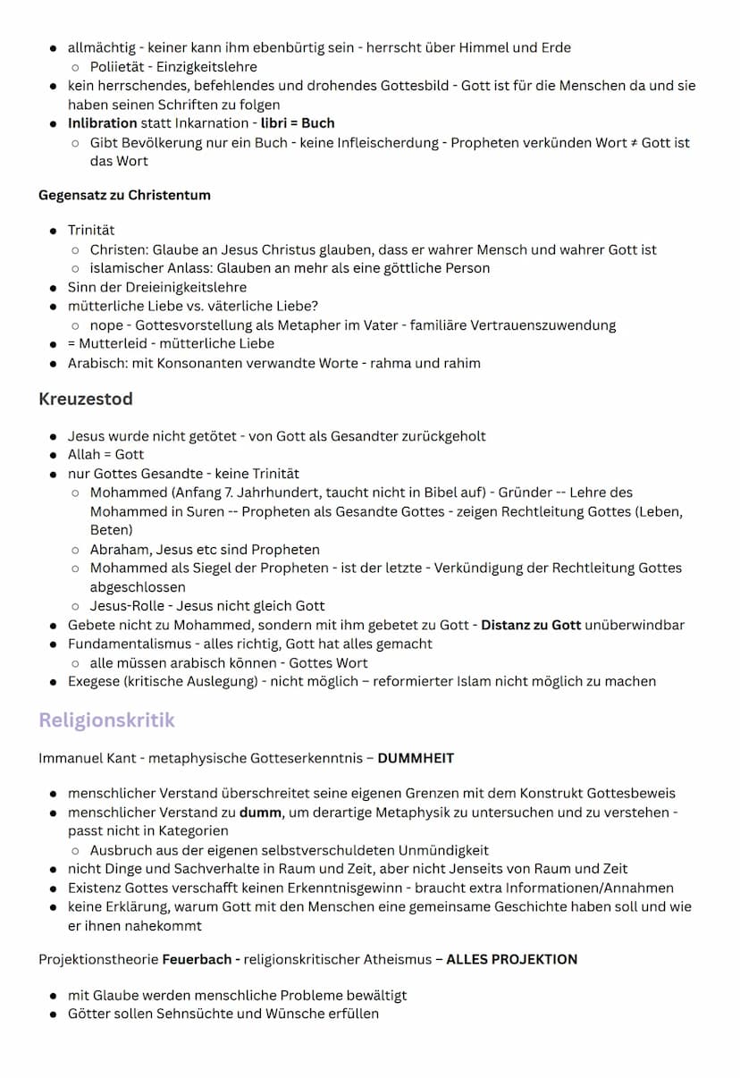 STUDY PLAN
Religion - mündliches Abitur
Christologie
Lehre von der Person und dem Werk Christi
Unterscheidung: historischer Jesus (biographi