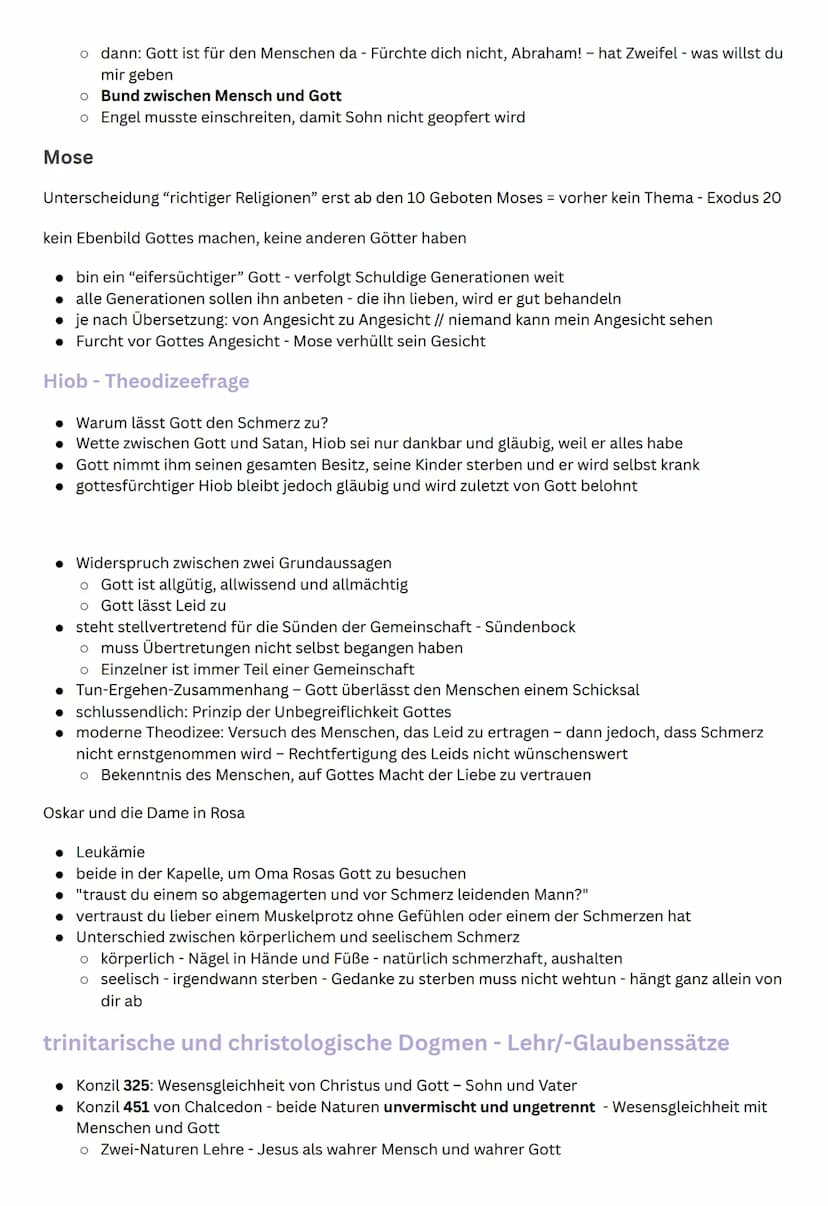 STUDY PLAN
Religion - mündliches Abitur
Christologie
Lehre von der Person und dem Werk Christi
Unterscheidung: historischer Jesus (biographi