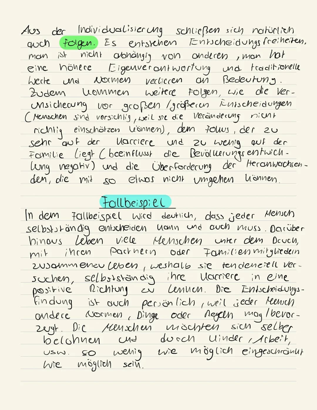 Individualisierung: Beispiele, Definition und Auswirkungen in unserer Gesellschaft
