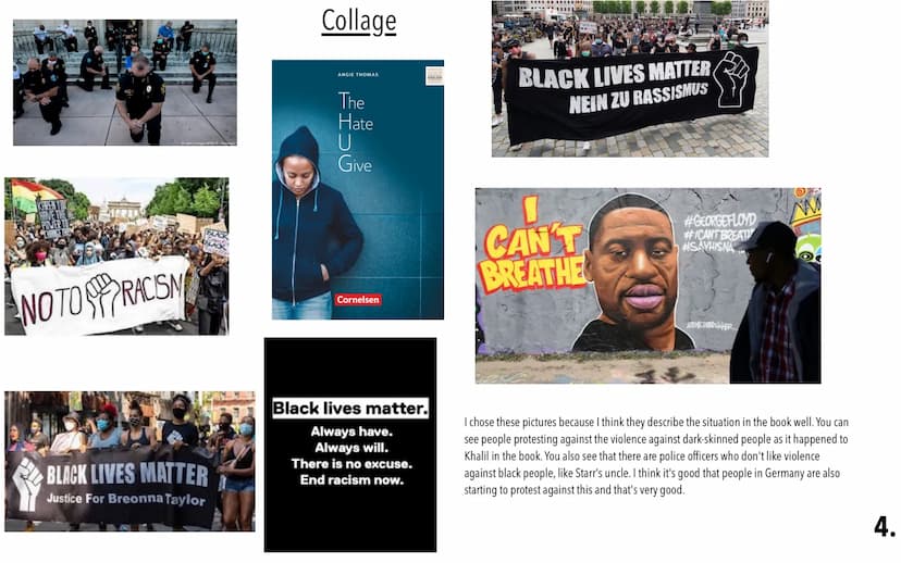 Angie Thomas
Reading Log
From
The
hate
give
BLACK LIVES MATTER
1. Pages
1.
2.
3.
4.
5.
6.
7.
8.
9.
10.
11.
12.
13.
14.
Content
Cover
Content