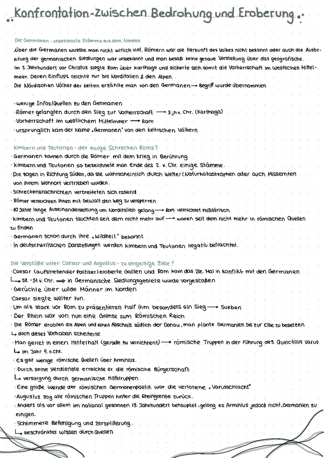 Tacitus und Caesar Quellenanalyse/Informationen über Germaner 