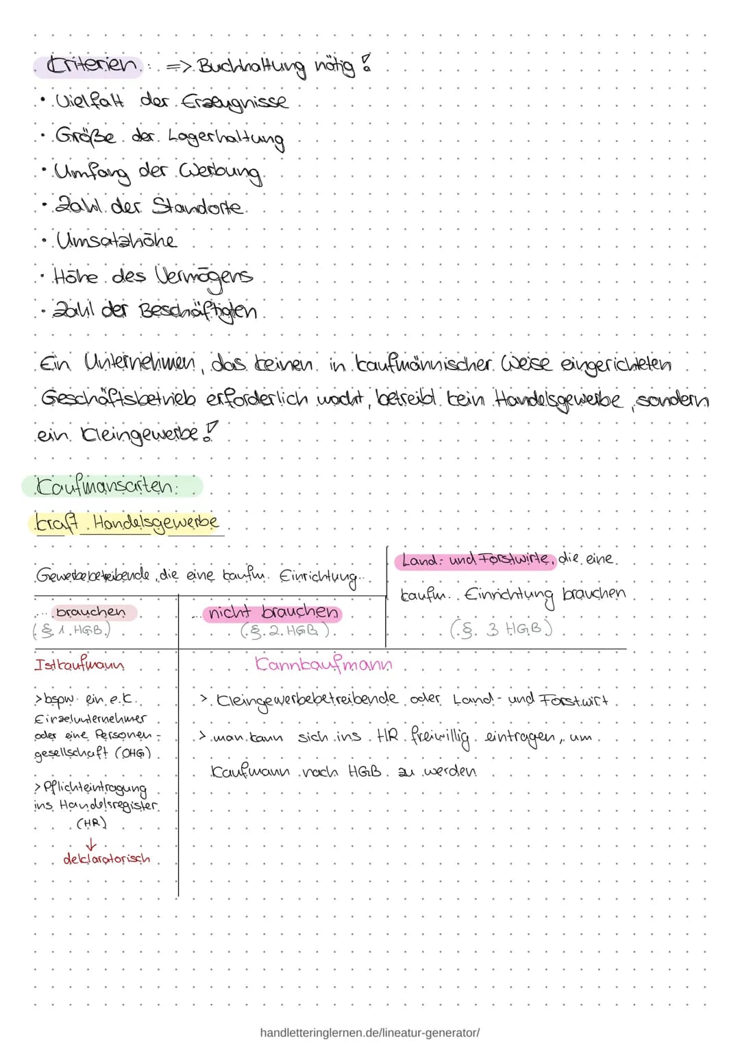 BWL
1. Wichtige Informationen zu Kaufmannseigenschaften, - orten und
Handelsregister anwenden..
HGB Sonderrechte für Kaufleute
BGB → regelt 