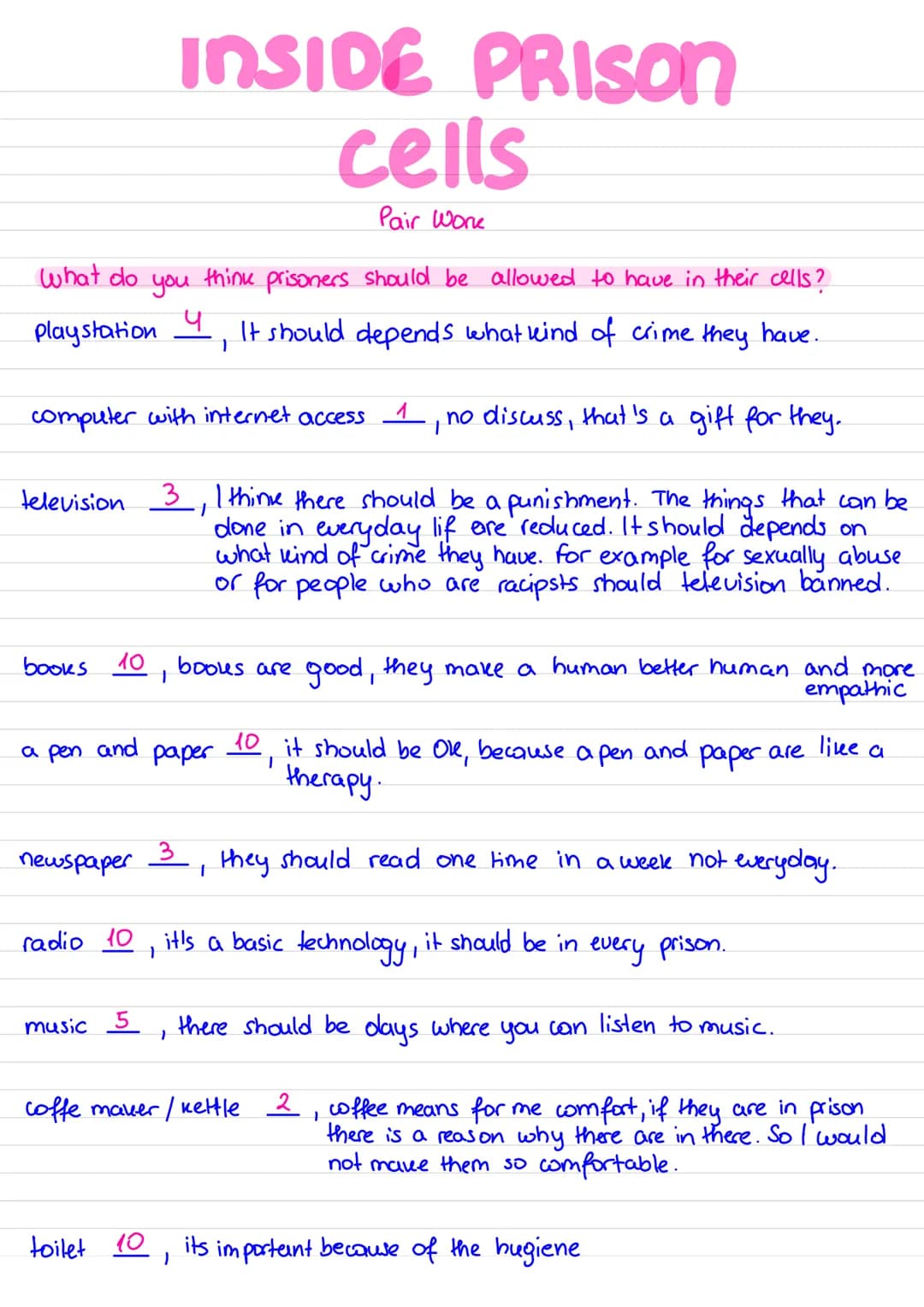  CRIME
and
PUNISHMENT
Why do people crime?
There are many reasons why people can become criminals.
The oldest crimes are probably murder, ma