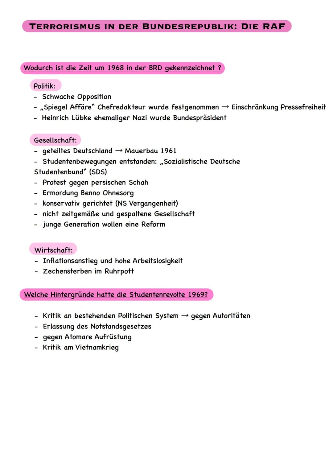 Terrorismus in der Bundesrepublik
Die Rote Armee Fraktion
Anarchistische Gewalttäter
- Baader/Meinhof-Bande -
Wegen Beteiligung an Morden, S