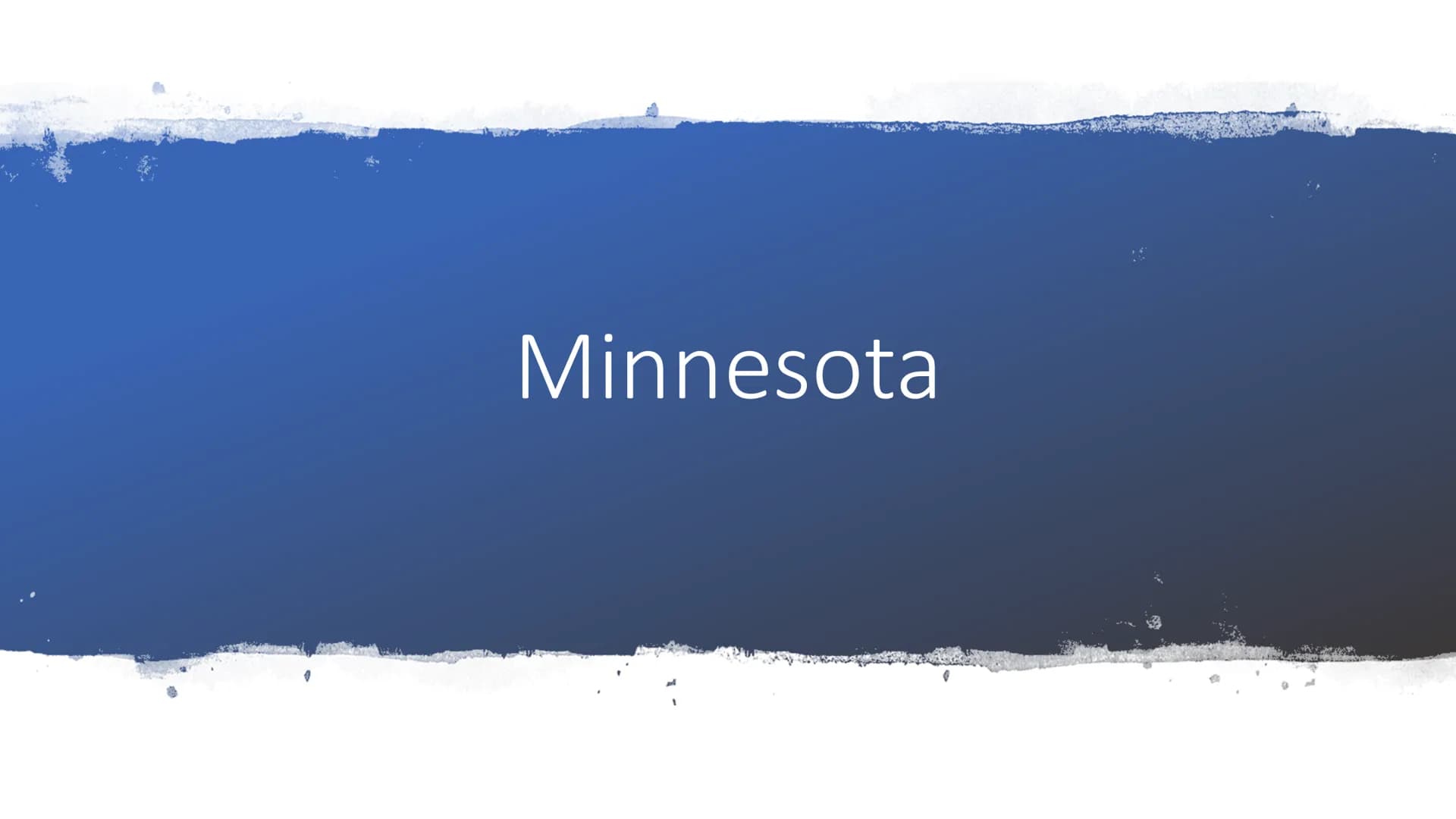 Minnesota ●
General information
Geography
Big cities
Sport clubs
Sources
Content General information:
• Minnesota is a state in the Upper Mi