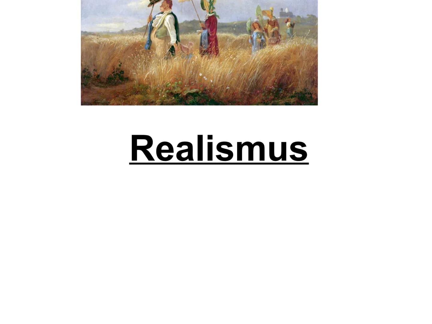 Realismus ●
●
●
●
Ablauf
Historisches
Definition (Merkmale, Themen/Motive)
Gattungen
Theodor Fontane
Beispiel: Effie Briest ●
●
Historisches