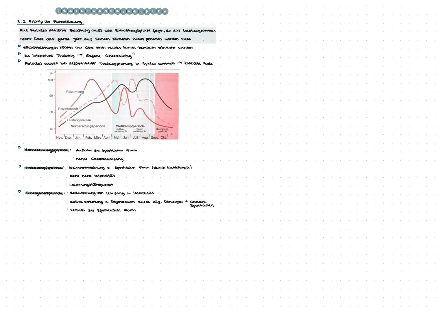 # Trainingsprinzipien

Trainingsprinzipien sind praktisch orientierte Grundsätze für die Gestaltung des Trainings; mit
ihnen versucht man, d