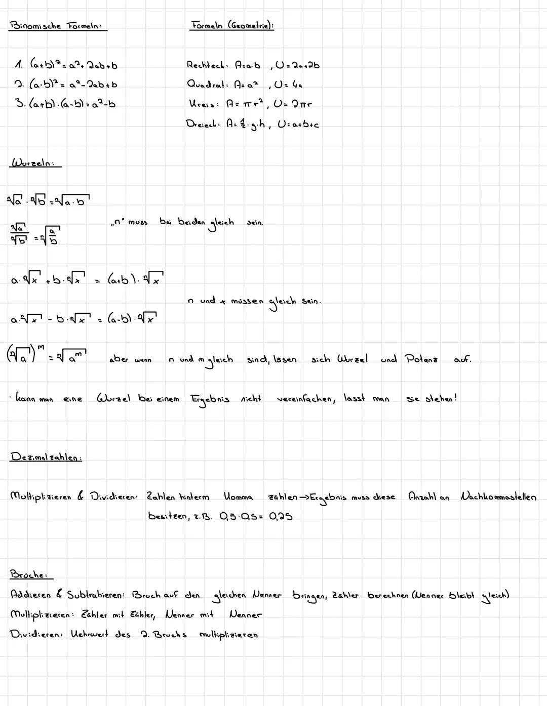 # Zusammenfassung for 1. Ulausur

Wichtige Regeln.

f(x)= 2x²+x - 2x²+x+x gerade

•Steigungsdreiech: Hohenunterschied durch Horizontalunters