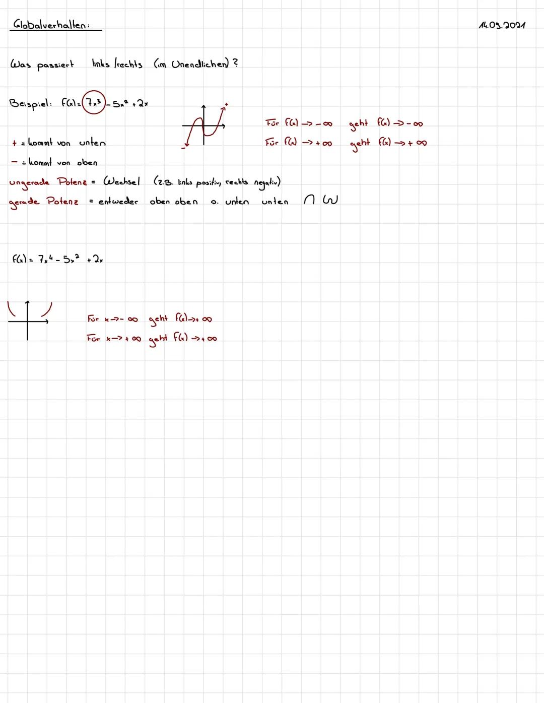 # Zusammenfassung for 1. Ulausur

Wichtige Regeln.

f(x)= 2x²+x - 2x²+x+x gerade

•Steigungsdreiech: Hohenunterschied durch Horizontalunters
