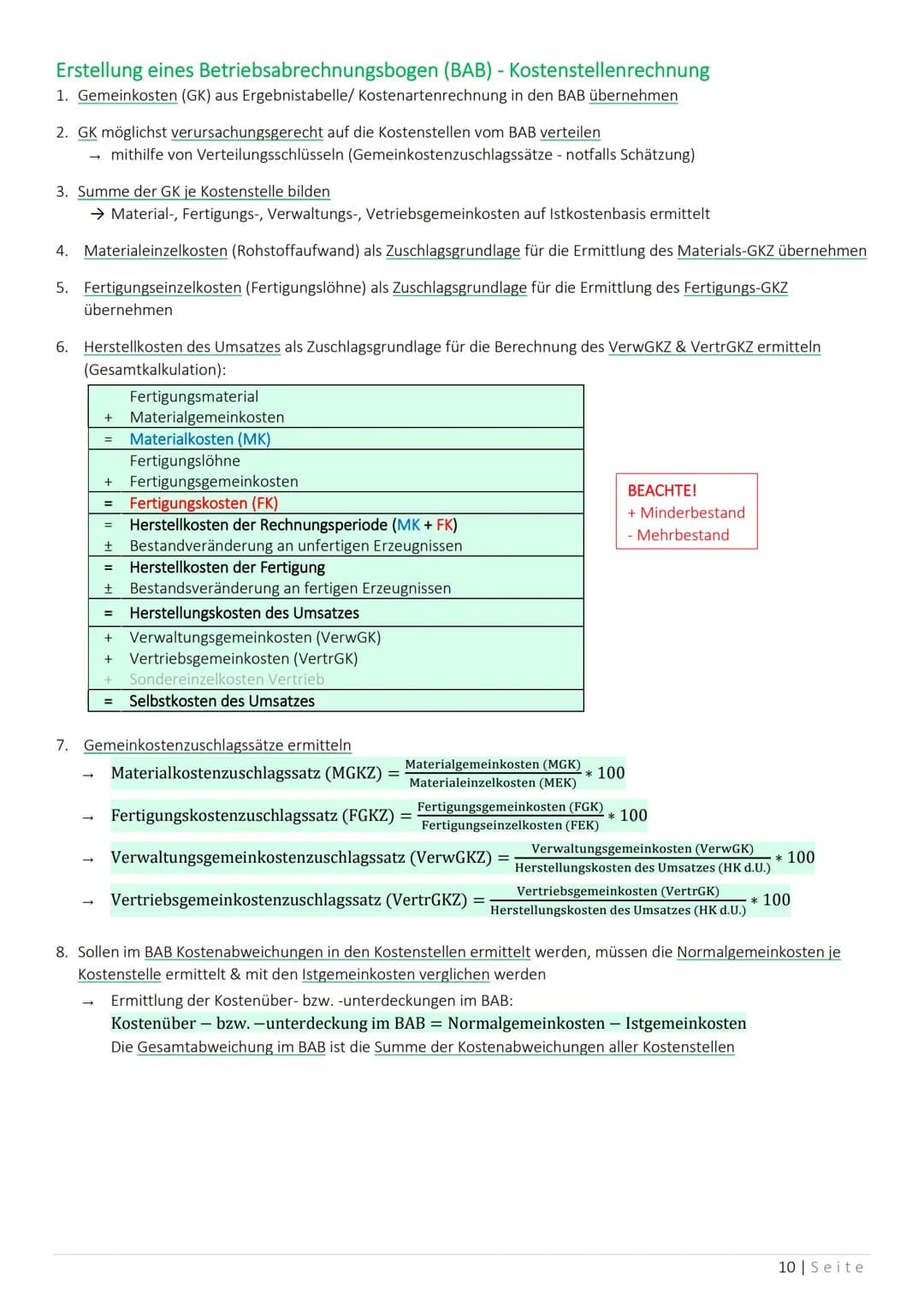 Das Zweikreissystem des industriellen Rechnungswesens
Gewinn- & Verlust-Rechnung
Aufwendungen
Rechnungskreis I
(Finanzbuchhaltung)
Rechnungs