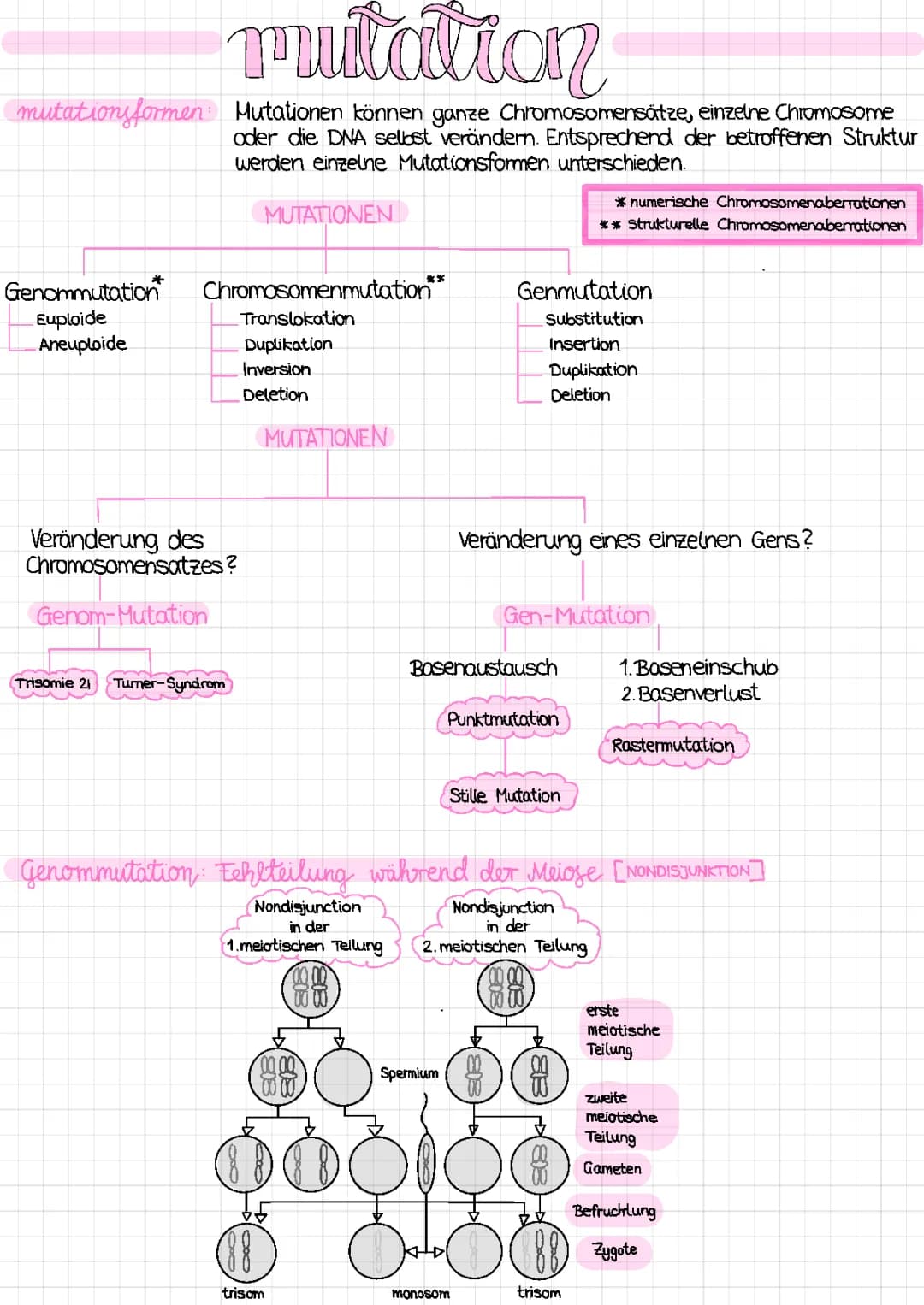 Genmutationen