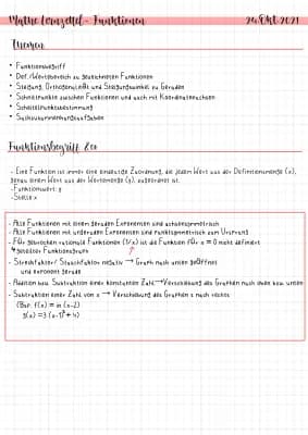 Know Funktionen, Definitions- und Wertebereich thumbnail