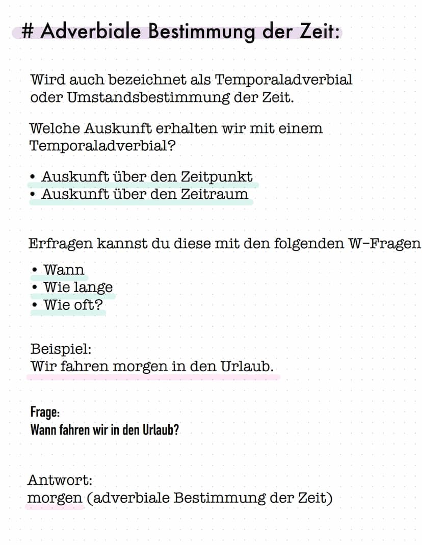 Satzglieder
Das Subjekt:
Satz:
Die Mutter ruft.
Frage nach dem
Subjekt:
Wer oder was ruft?
Antwort:
Die Mutter.
Das Objekt:
Satz:
Anna liest