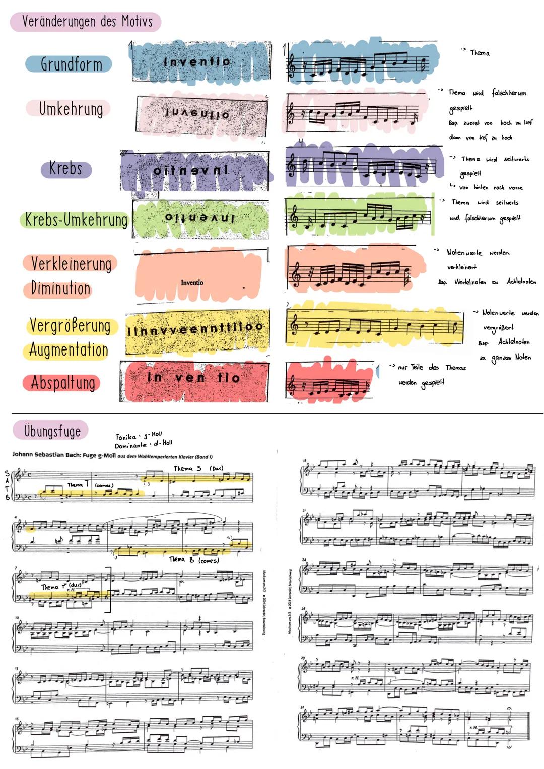# Musik Klassenarbeit 1

## Themen
- Überblick Barock Fr
  > historische/politische Ereignisse/
  s Masik
- Fugenanalyse Hi
  Scheilt für Sc