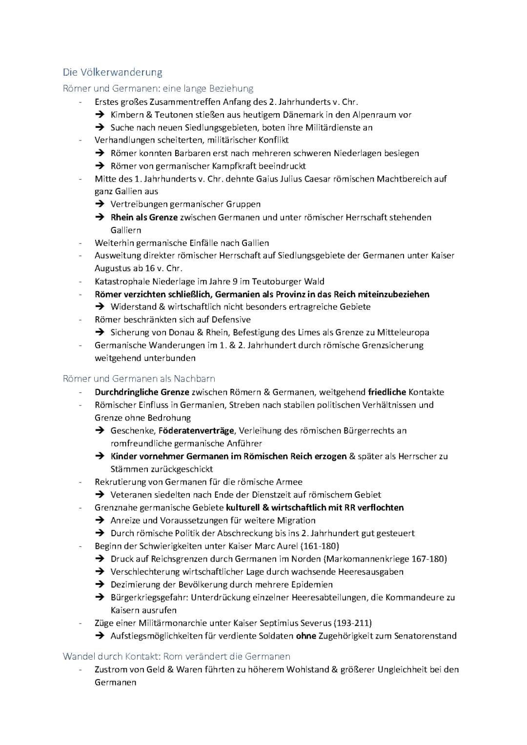 Die Völkerwanderung eA