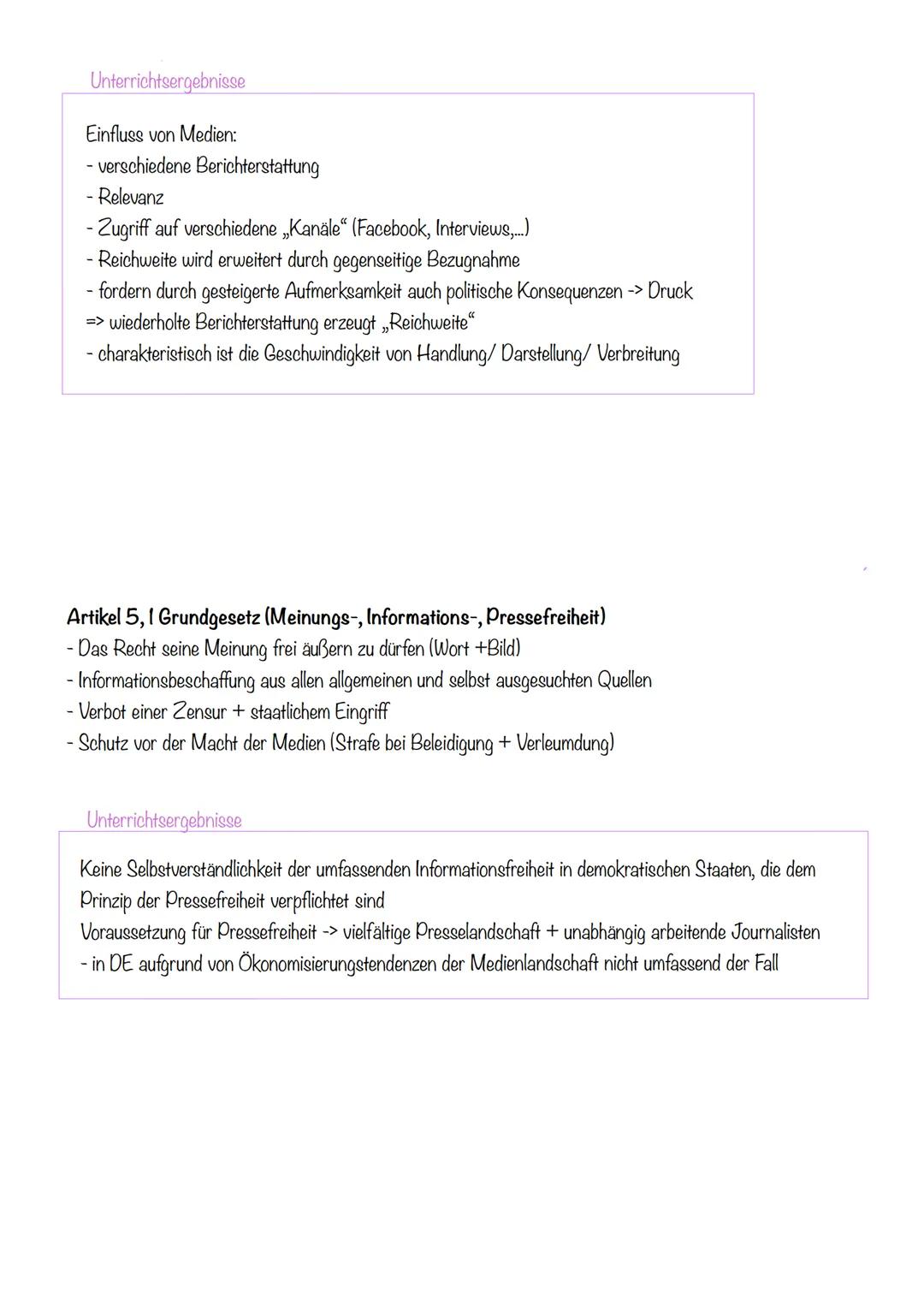 MEDIEN IN DER
DEMOKRATIE FUNKTIONEN VON MEDIEN
Nachrichten-Jornalismus: Presse, Rundfunk, Fernsehen, Social Media
Artikulation: Artikulation