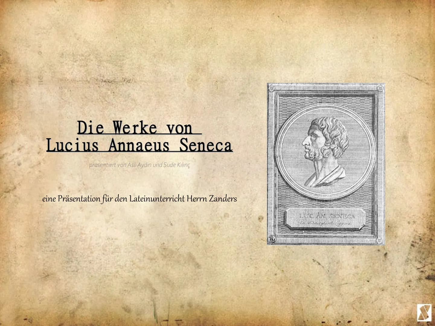 
<p>Die Werke von Seneca umfassen Dichtungen, Briefe, Dialoge, Reden, Epigramme und Tragödien.</p>
<h2 id="dichtungen">Dichtungen</h2>
<p>Se